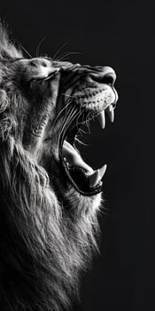 Regal Lion Yawn photo
