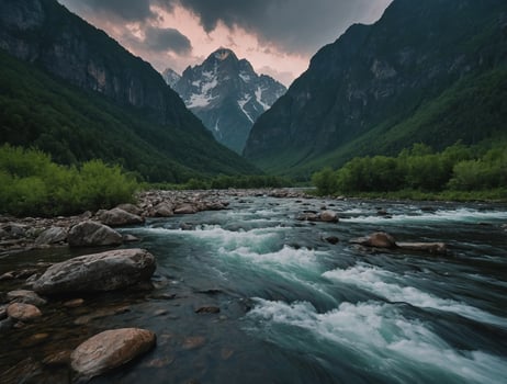 River and mountan tourist place photo, wallpeper photo