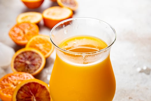 Orange juice natural juice drink fresh appetizer meal food snack on the table copy space food background rustic top view photo