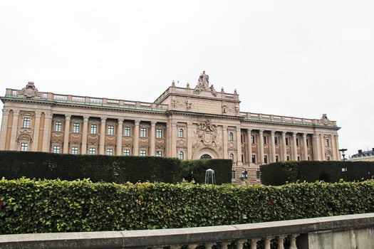 Stockholm, Sweden, 2018 - Parliament of Sweden in Stockholm photo