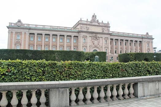 Stockholm, Sweden, 2018 - Parliament of Sweden in Stockholm photo