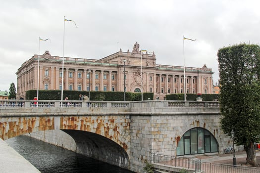 Stockholm, Sweden, 2018 - Stockholm Parliament Building Exterior photo