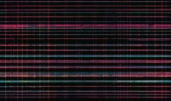 Distorted Digital Noise and Error Signal Texture on Dark Background photo