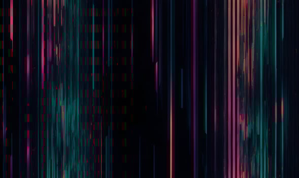 dark background with superimposed signal error effect, abstract wave RGB distortion texture photo