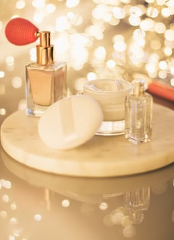 luxury cosmetic products, anti-age moisturizer - beauty, cosmetics and skincare styled concept photo