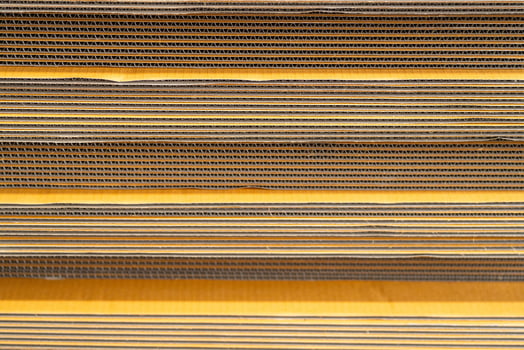Cardboard, texture, background for graphics It is factory made cardboard waiting to be packed. photo