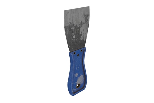 construction tool dirty metal spatula photo