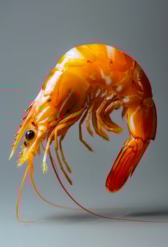 Shrimp is type of crustacean photo