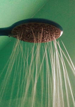 photo of shower in the bathroom