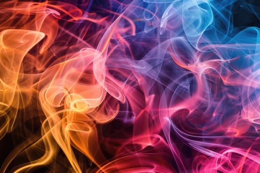 Abstract colorful splash smoke background photo