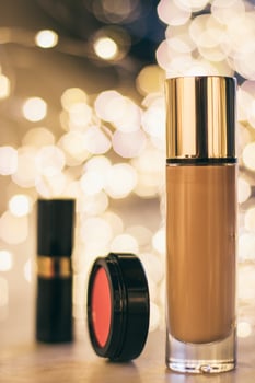 luxury make-up products, cosmetic set - beauty makeup styled concept photo