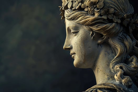 Goddess Statue Background photo