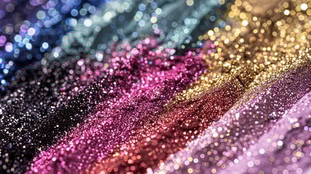 Beauty product and cosmetics texture, makeup shimmer glitter, blush eyeshadow powder as abstract luxury cosmetic background photo