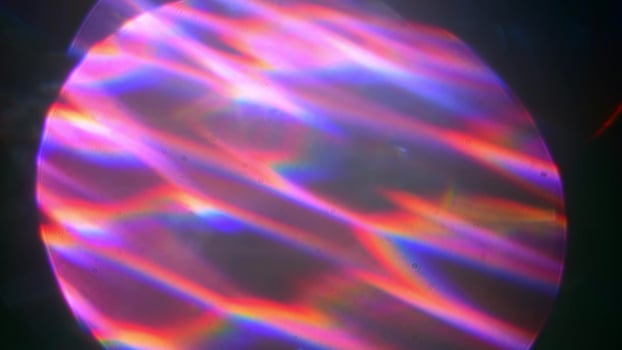 Multicolored highlights. for overlay to create a festive, vibrant effect photo