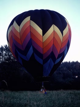 olorful hot air balloons background photo