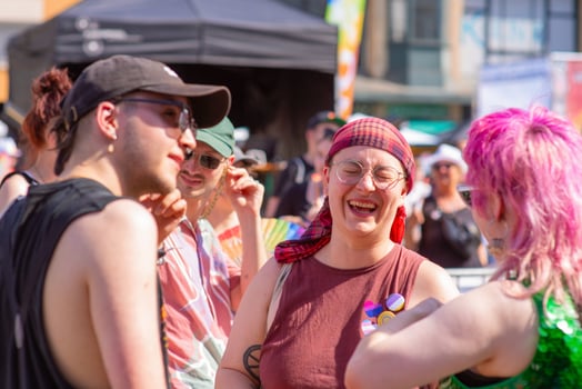 Esch-Sur-Alzette, Luxembourg - July 08, 2023 - Luxembourg Pride. Equality March. photo