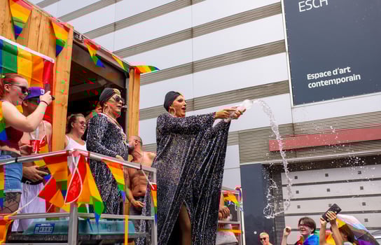 Esch-Sur-Alzette, Luxembourg - July 08, 2023 - Luxembourg Pride. Equality March. photo
