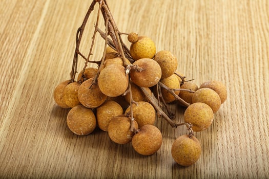 Ripe sweet tropical Longan fruit photo