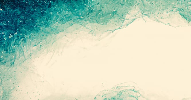 Vibrant Abstract Watercolor Background in Green and Blue Tones with Fluid Texture photo
