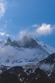 Mountain in Nepal, Annapurna Base Camp, Machapuchare Mountain, Annapurna Trekking, Travel in Nepal photo