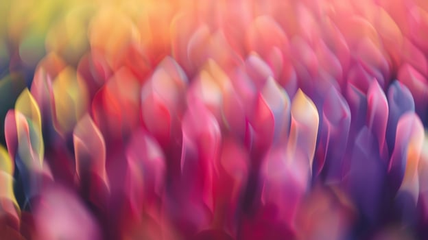 Soft edges of wine labels blending together in a hazy sea of colors photo