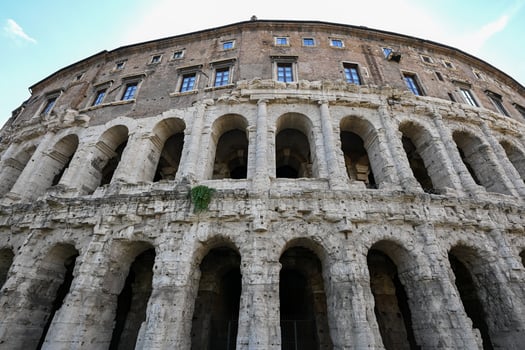 Ancient theater of Marcellus - Rome, Italy photo