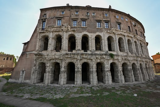 Ancient theater of Marcellus - Rome, Italy photo