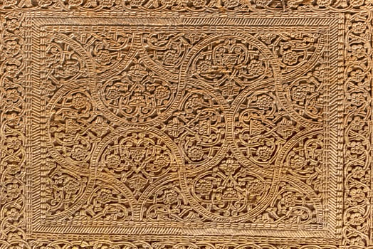 Background screensaver with oriental theme. An old medieval oriental item that has a national heritage in religion photo