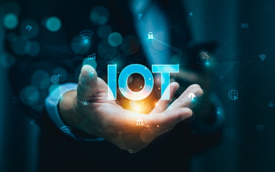 Smart Business IoT Leveraging the Internet of Things for Enhanced Efficiency, Real Time Analytics, Transformative Growth, Improved Operational Performance, Innovative Solutions, Global network photo