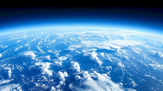 The earth from heavens view photo