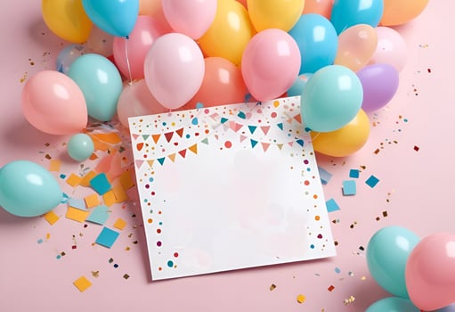 happy birthday template photo