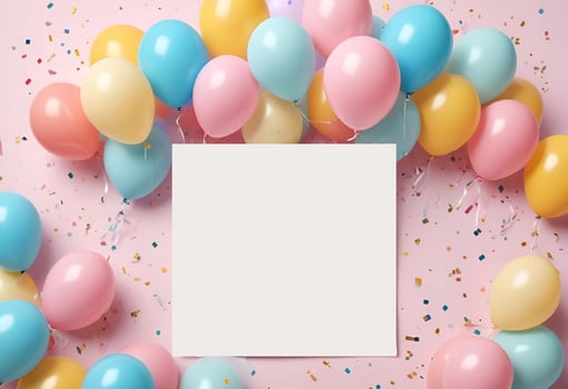 happy birthday template photo