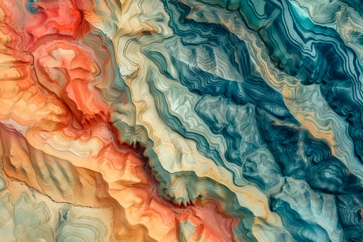 Interesting, realistic texture of mineral rocks. photo
