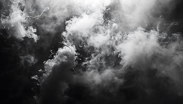 Dusty Black Ground with Mist photo