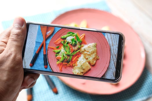 Capture stunning food photos with just your smartphone for a mouthwatering visual treat