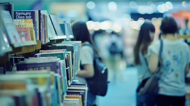 Hazy glimpses of book fair activities from author signings to panel discussions photo