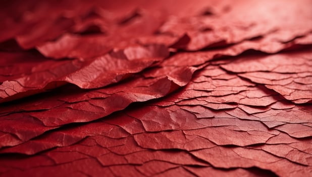 Bright maroon, deep red colored cracked effect paper texture background for Christmas, New Year, Tet festival, Party, Valentine Day. photo