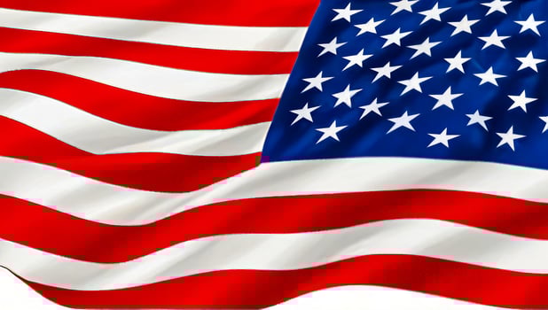 American flag wave background, American Independence day background, Celebration of American independence day, the 4th of July the Fourth of July, and other patriotic Holiday concept photo