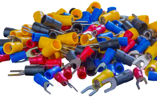 insulated spade terminals photo