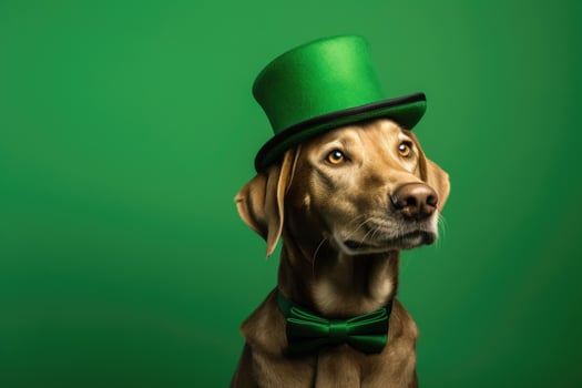 Man with Dog photo