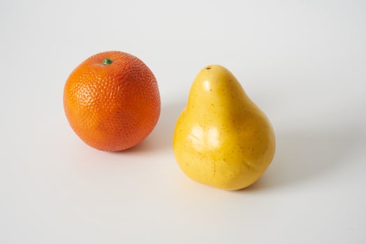 orange and pear photo