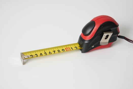Steel ruler meter photo