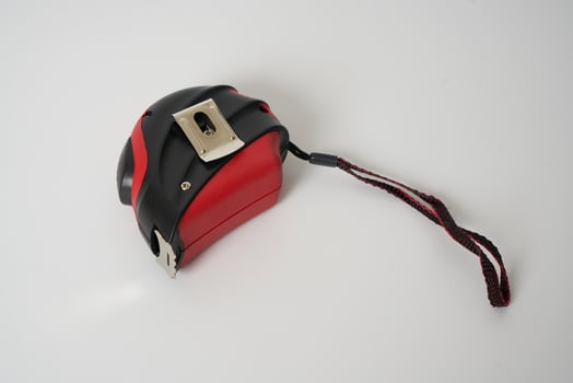 Steel ruler meter photo