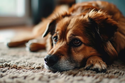 Dog at Home photo