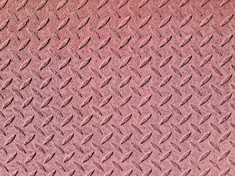 Diamond plate corrosive or oxidation photo