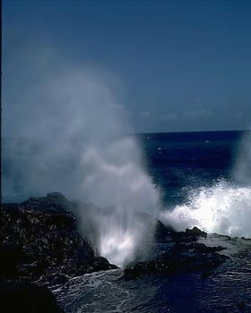 Sea waves, ocean shore, beach black and white photo background