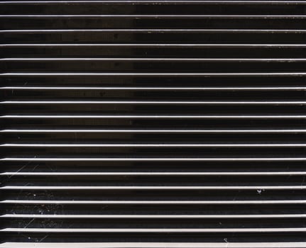 roller blinds on the window photo