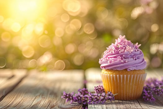 Cupcake on the Table photo