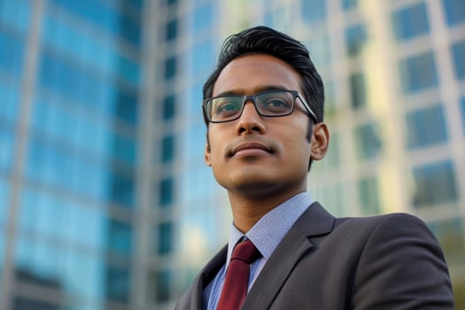 Portrait of Indian Businessman photo