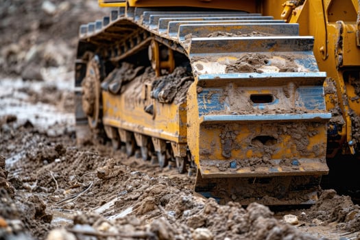 Closeup of Bulldozer photo